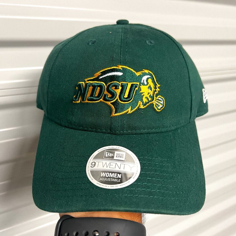 North Dakota State Bison Soccer Green Adjustable Hat - New